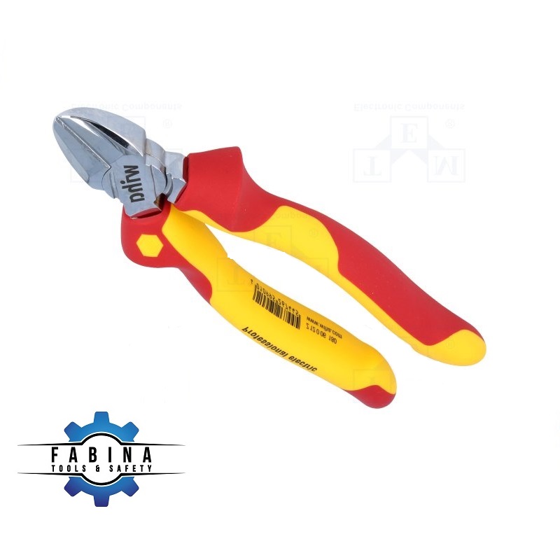 Kìm cắt 180mm cách điện 1000V Wiha 43340