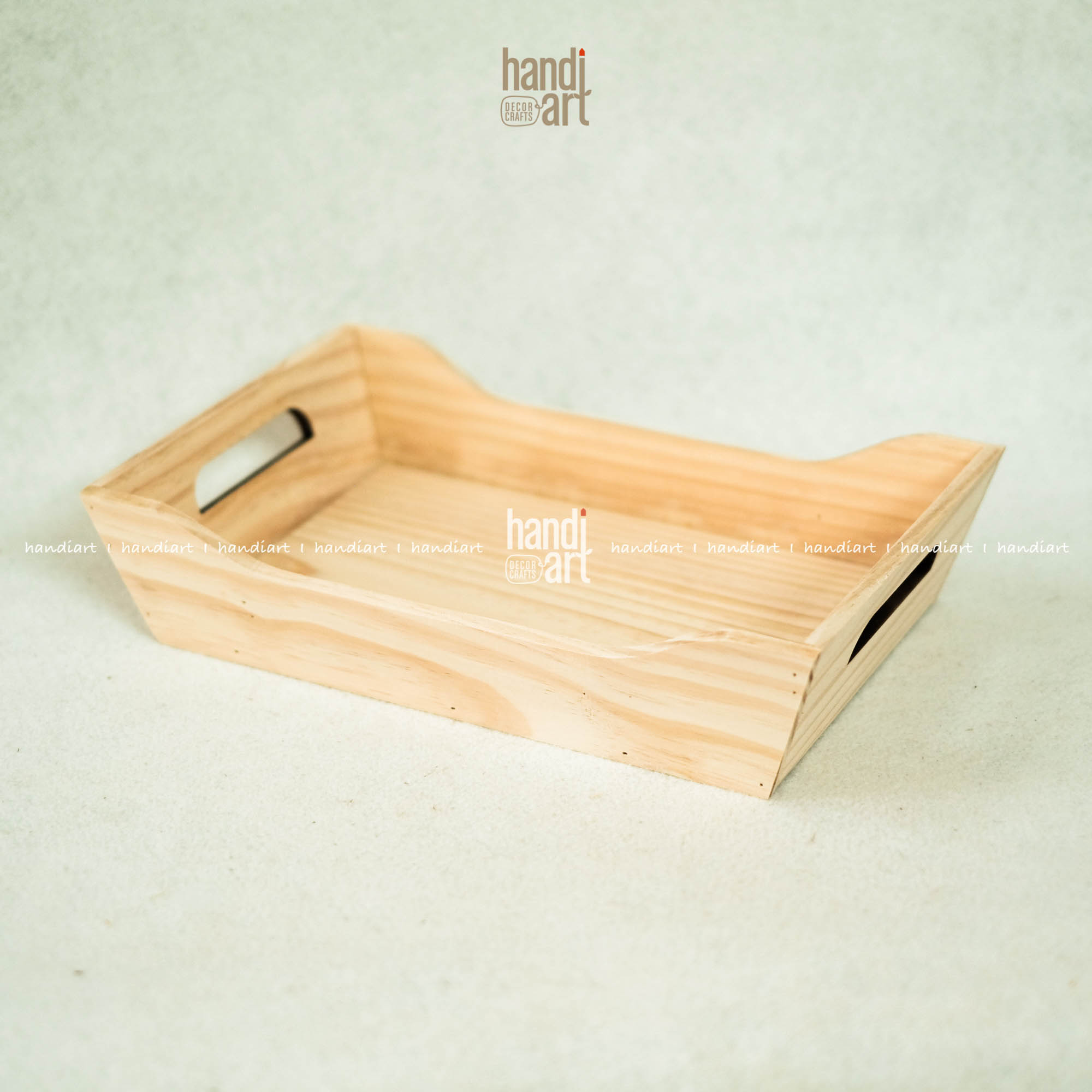 Khay gỗ gói quà, khay hình con thuyền đa năng