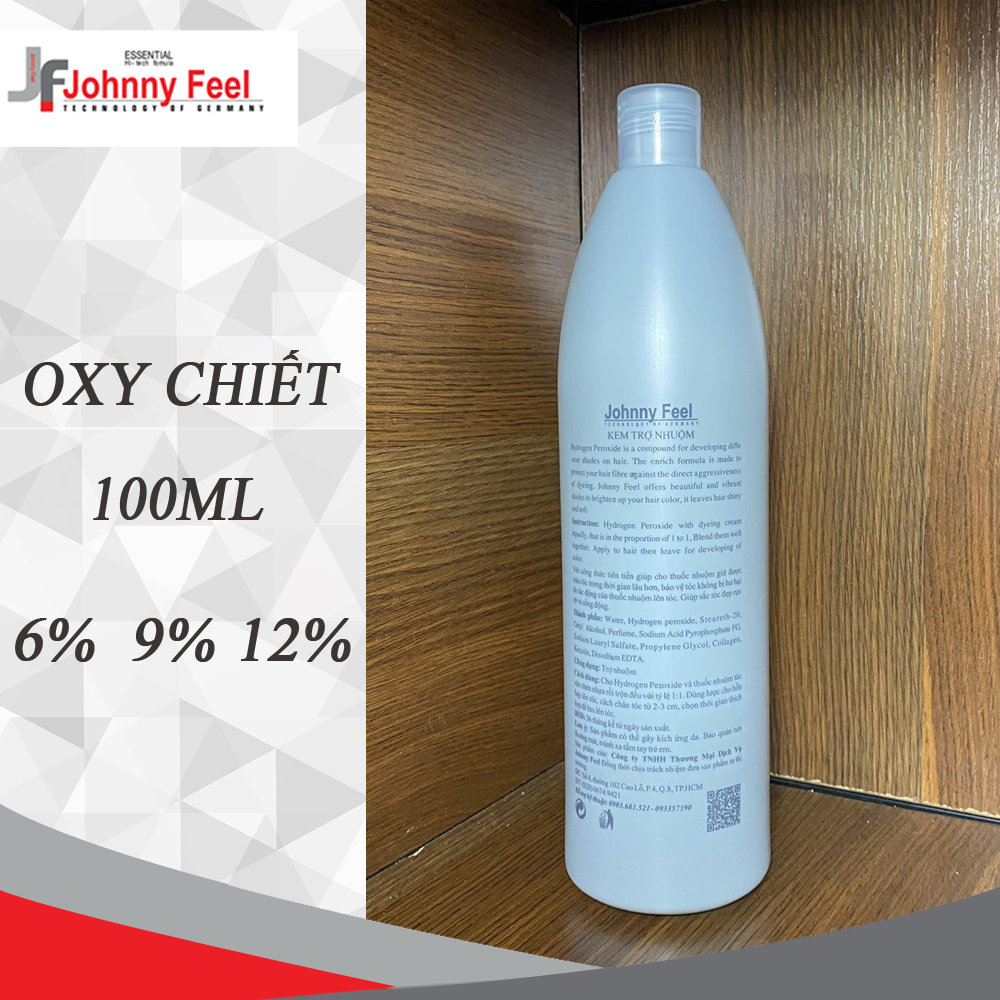 [HCM]oxy nhuộm tóc johnny feel lọ chiết 100ml