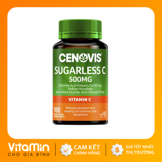 Cenovis Sugarless C 500mg - TĂNG CƯỜNG ĐỀ KHÁNG Vitamin C Không Đường thumbnail