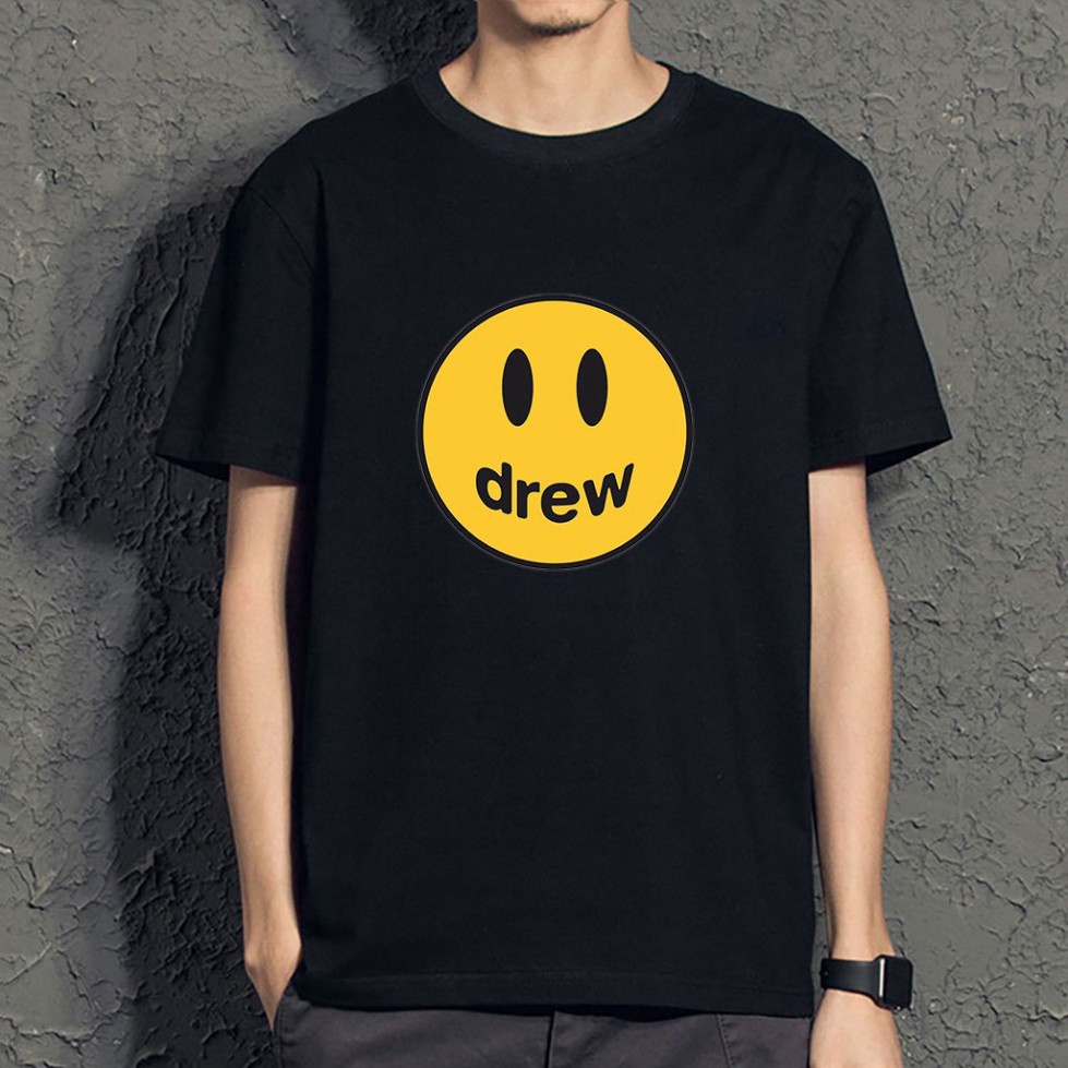 Áo thun Unisex in hình DREW mặt cười