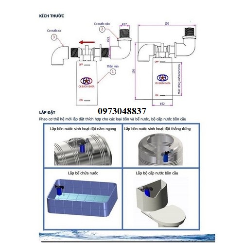 Phao cơ thông minh Bách Khoa thế hệ mới phi 27