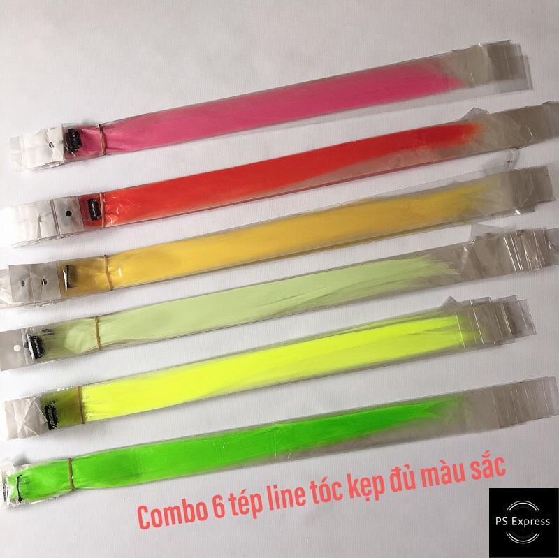 [HCM]Combo 2 tep line tóc giả màu vàng