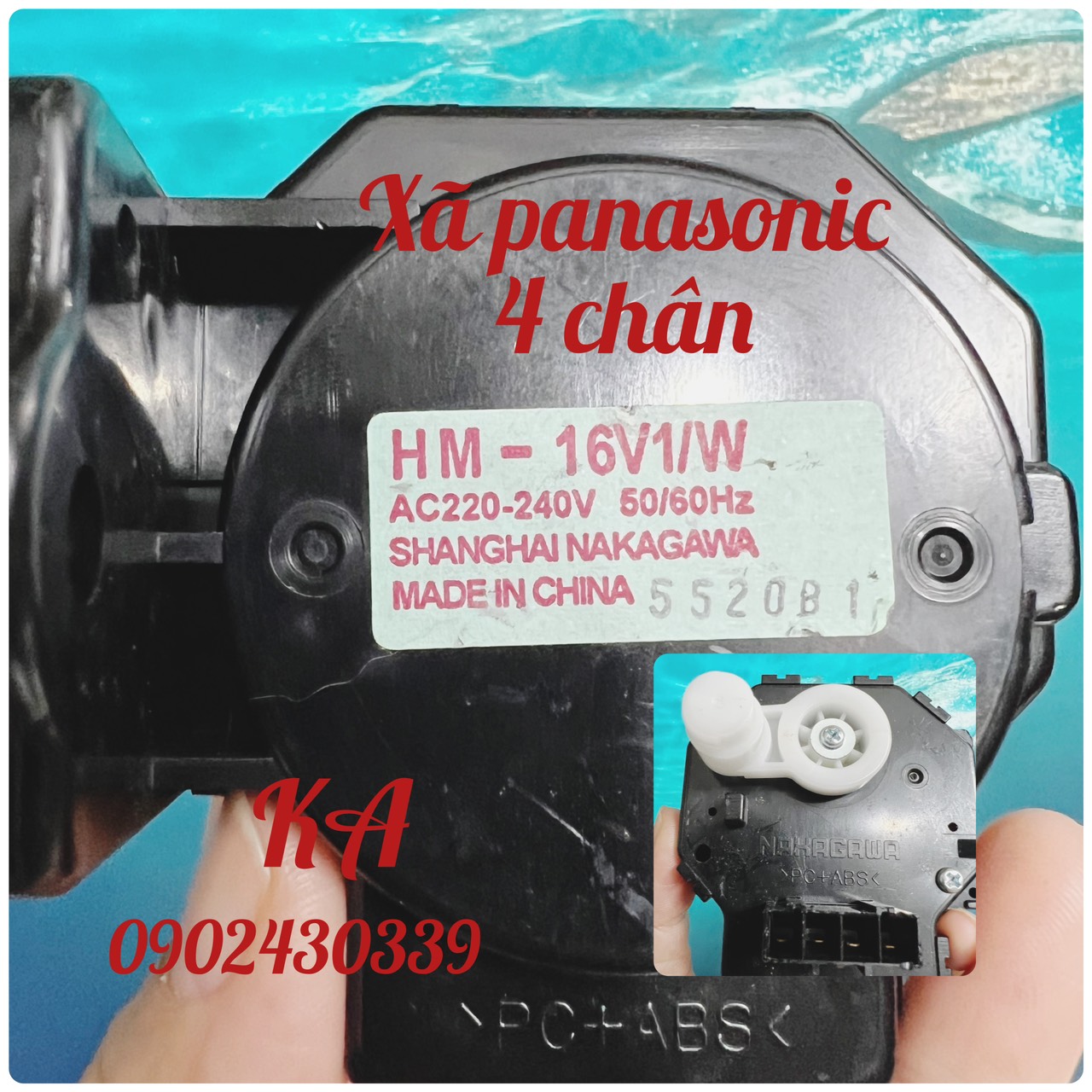 Van Xả Máy Giặt .PANASONIC 19V1/W, 16V1/W