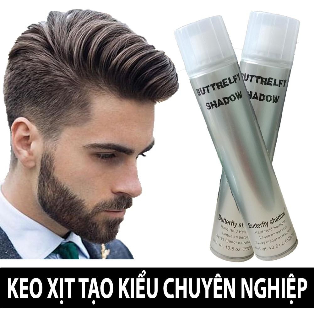 Keo Xịt Cứng Butterfly Gôm Xịt Tóc Bạc