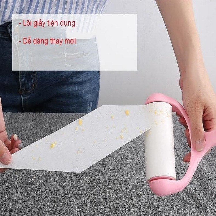 [COMBO 5-10 LÕI LĂN 10cm/16cm] (60 Tờ) Lõi lăn bụi thay thế - dành cho cây lăn bụi quần áo