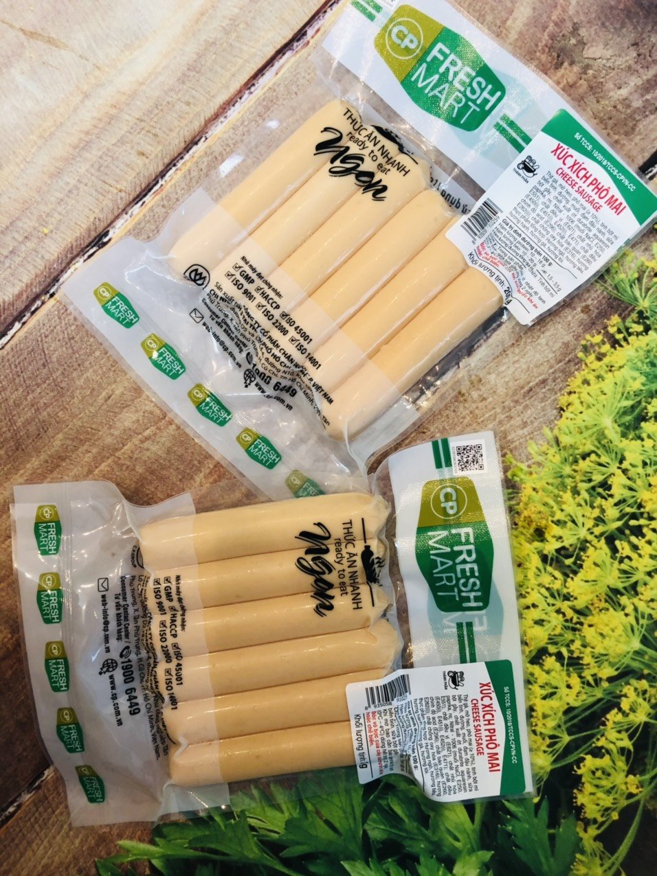 gói 200g xúc xích phô mai
