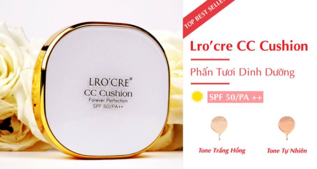 PHẤN NƯỚC CHE KHUYẾT ĐIỂM CC CUSHION LRO’CRE