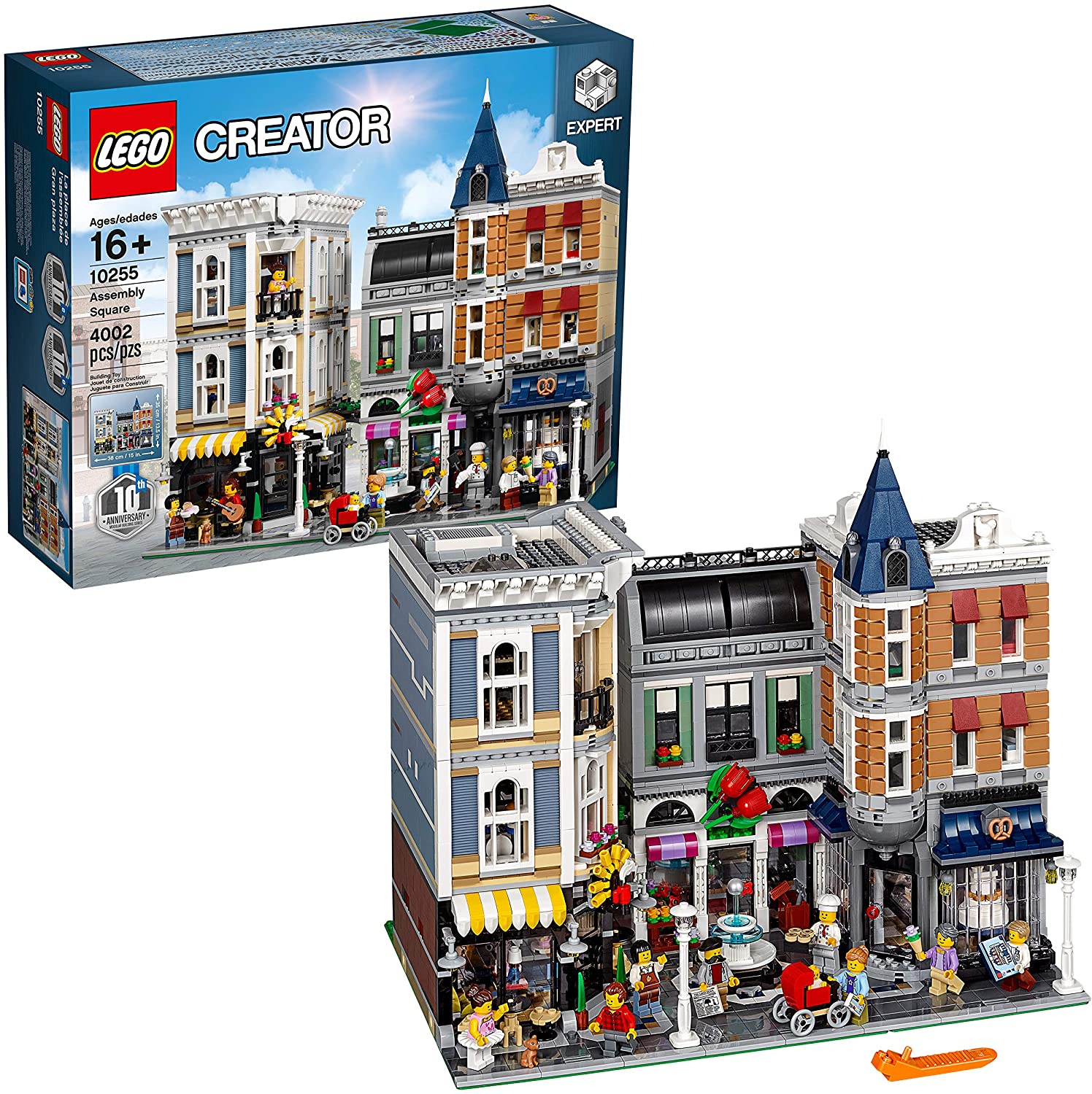LEGO Creator Expert Bộ gạch hình vuông 10255 lắp ráp (4002 miếng)