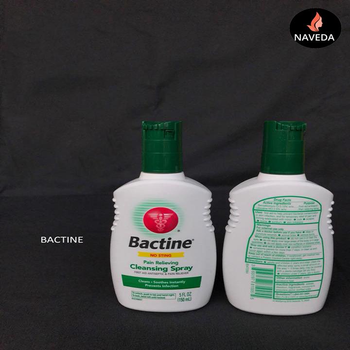 Bactine vệ sinh hình xăm - Sử dụng sau xăm