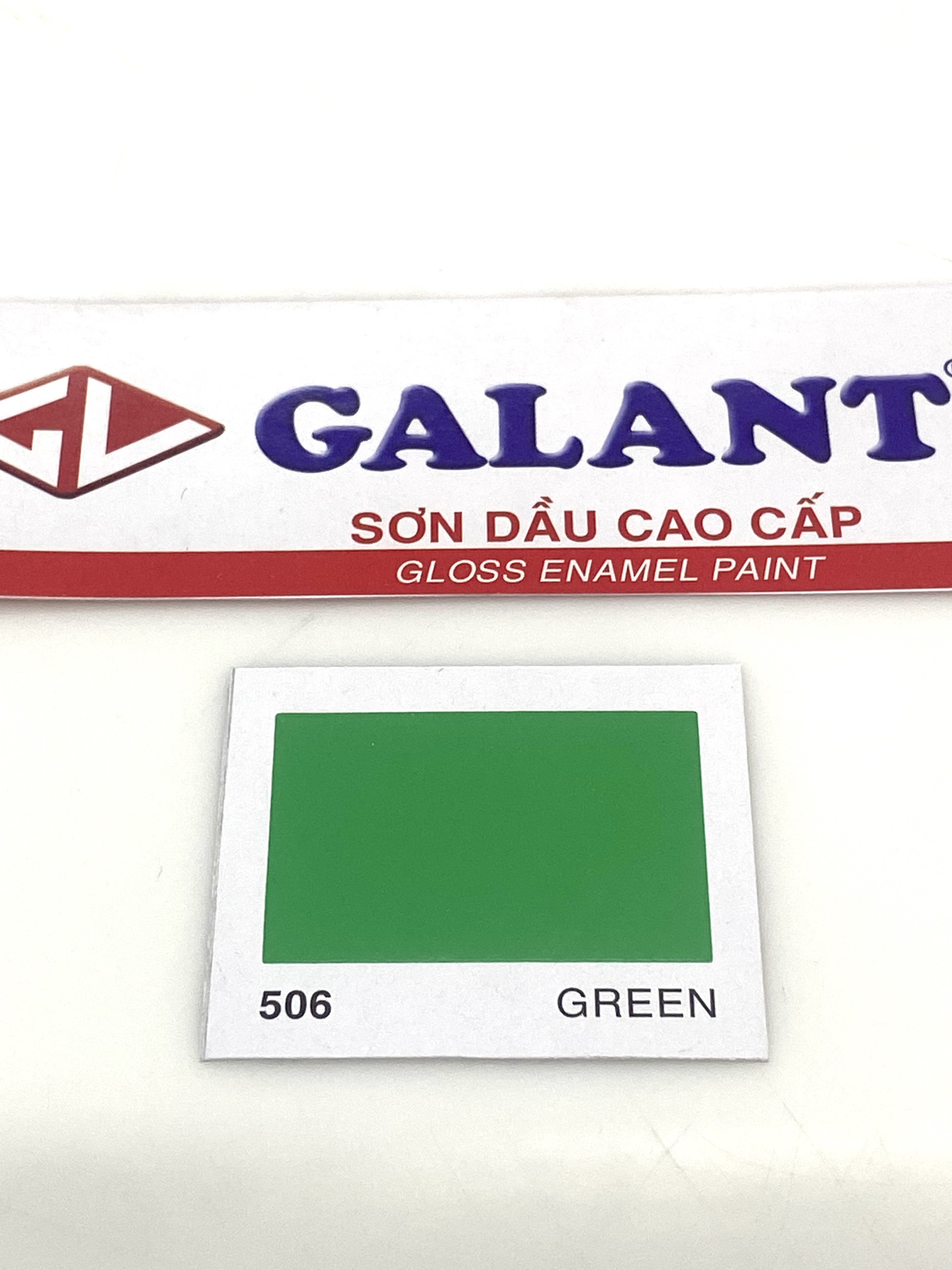 Sơn sắt thép, sơn dầu Galant màu Green 506_ 0.8L