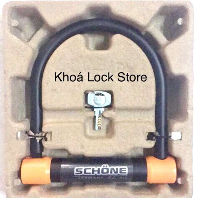 [HCM]Ổ khoá xe Schone chữ U tiêu chuẩn ĐỨC SC-210