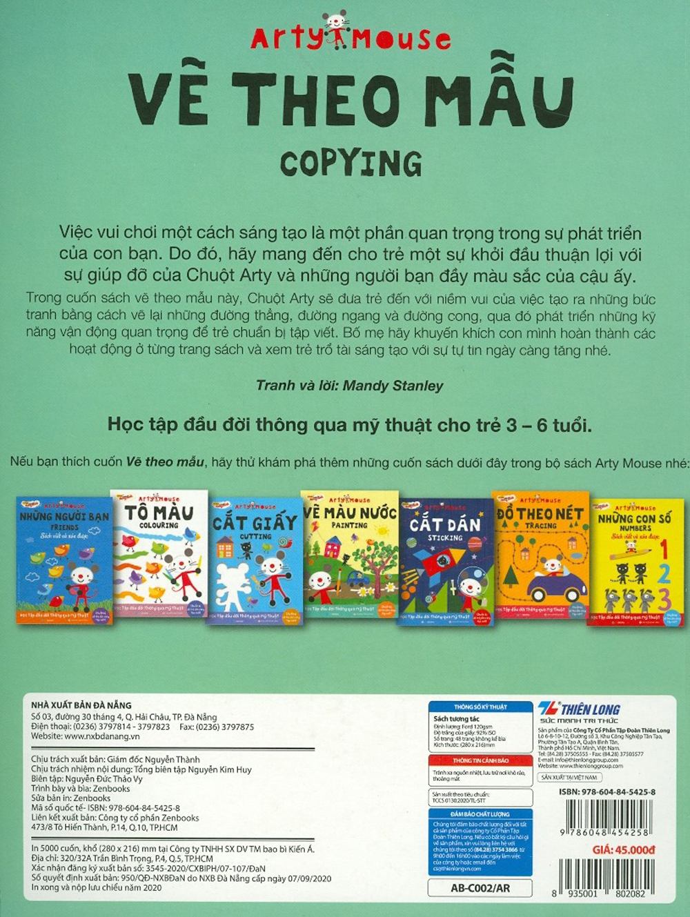 Arty Mouse - Vẽ Theo Mẫu