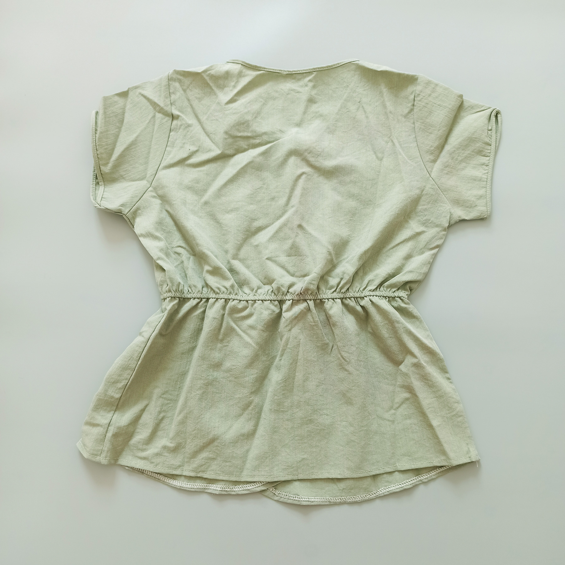 Đồ bộ lửng mặc nhà màu xám xanh