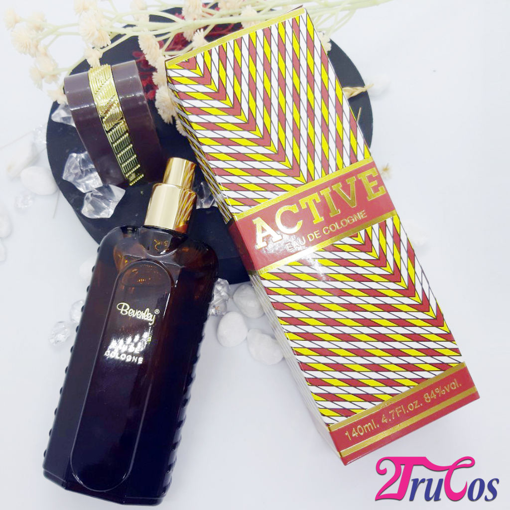 Beverley Eau De Cologne 140ml (Gifts, Woody & Floral scent, incense 3 - 6 hours) 2Trucos