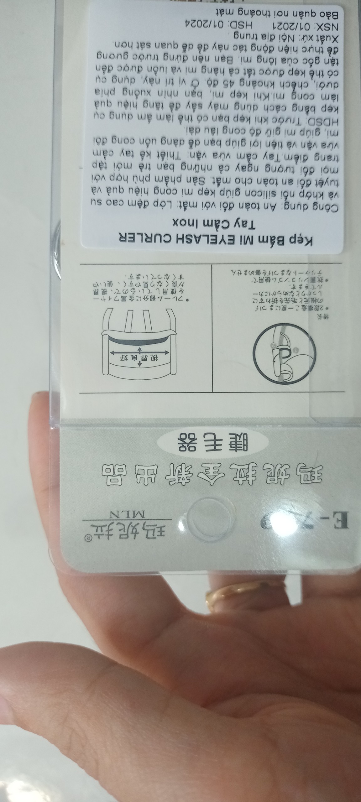 [HCM]1 Kẹp bấm mi kiểu Hàn Quốc - phulieutocthuduc