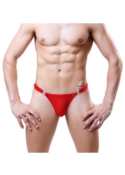 Quần lót nam vải trong suốt gợi cảm (Màu đỏ)