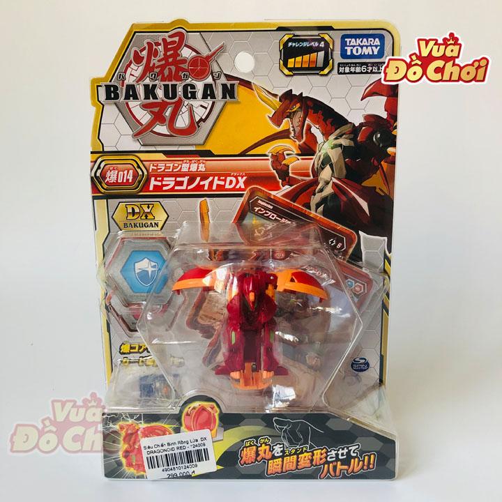 Siêu Chiến Binh Rồng Lửa DX DRAGONID RED - BAKUGAN 124009