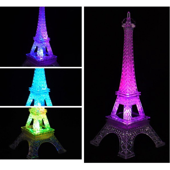 Tháp Eiffel đèn LED trang trí phòng ngủ (1403TEF)