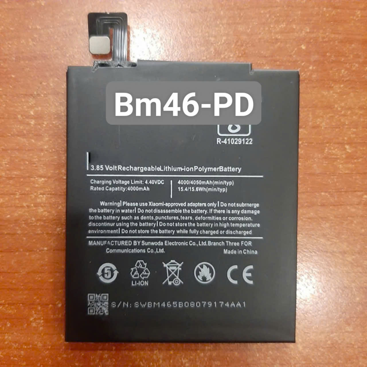 Pin thay thế xiaomi BM46
