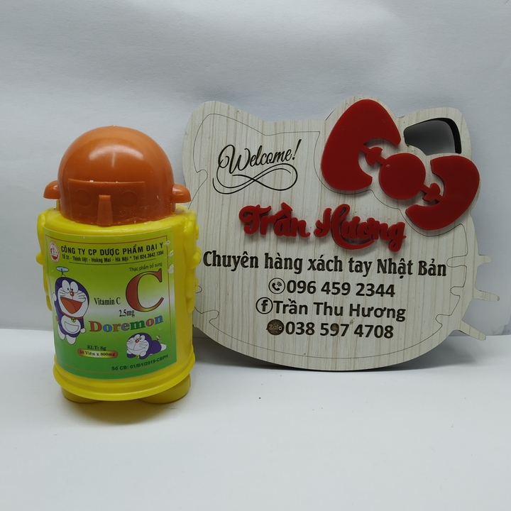 Kẹo Ngậm C Doremon - Lọ 50 viên