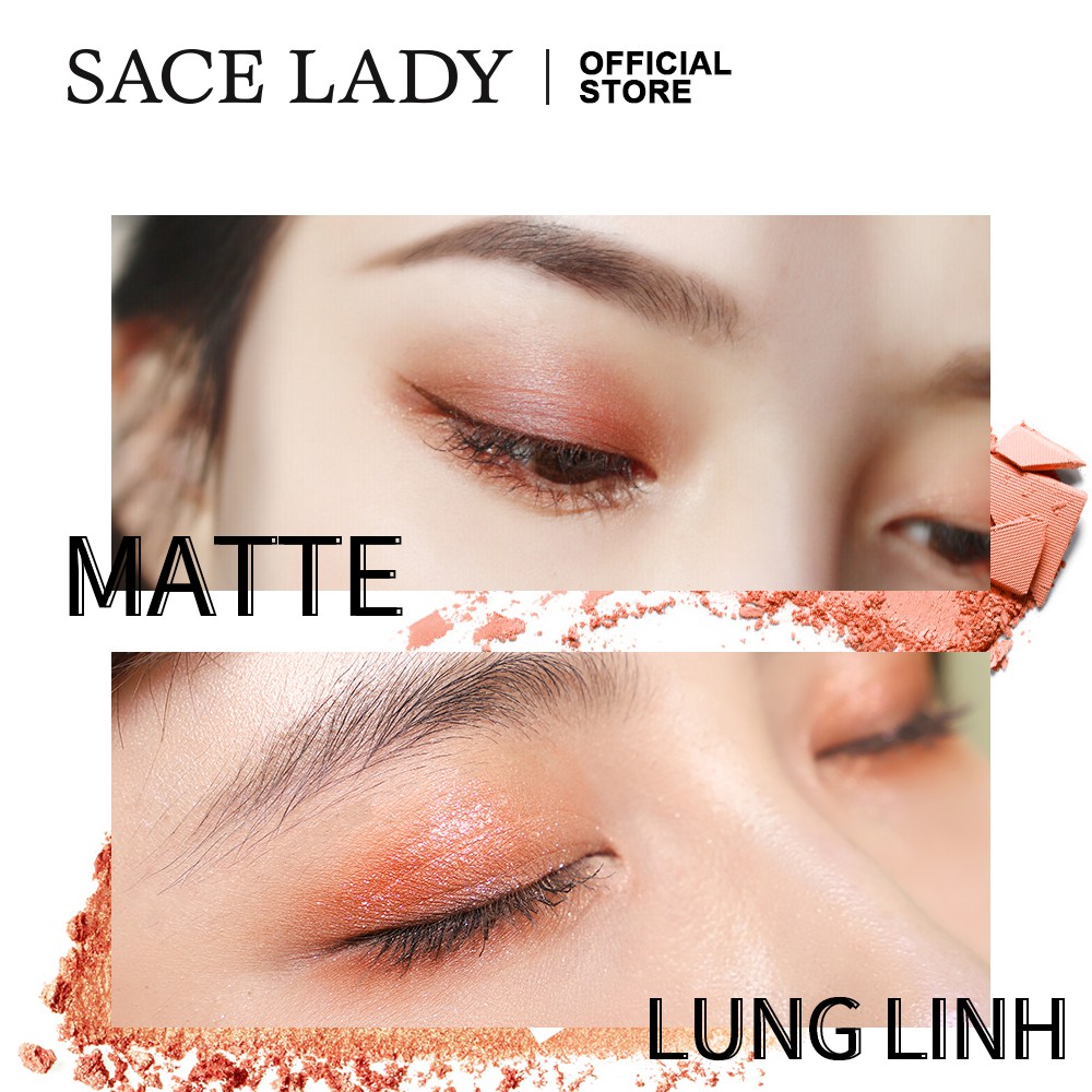 [Hoản Tiền 20%] Bảng phấn mắt SACELADY, Phấn mắt, Phấn mắt nội địa trung, phanmat, màu mắt