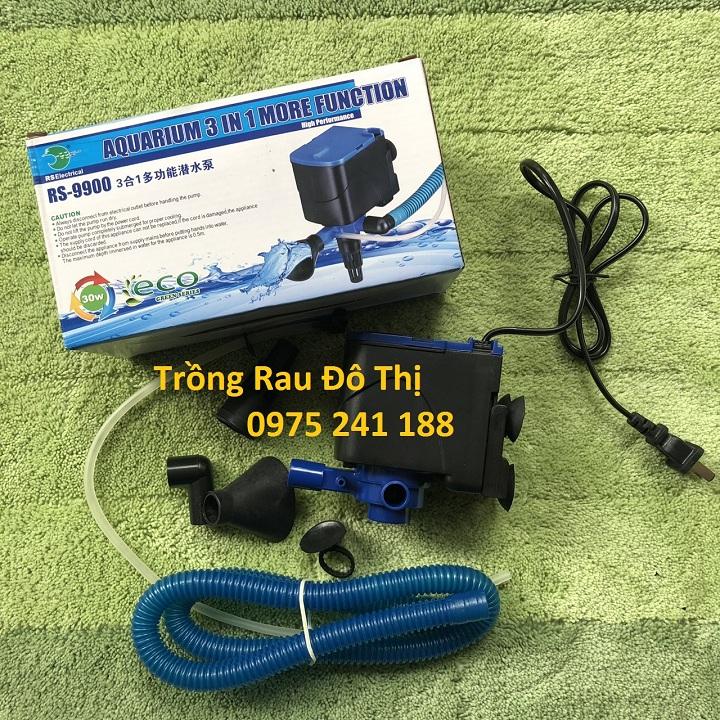 Máy bơm bể cá, Đầu máy lọc RS-9900 (chưa bao gồm máng lọc)