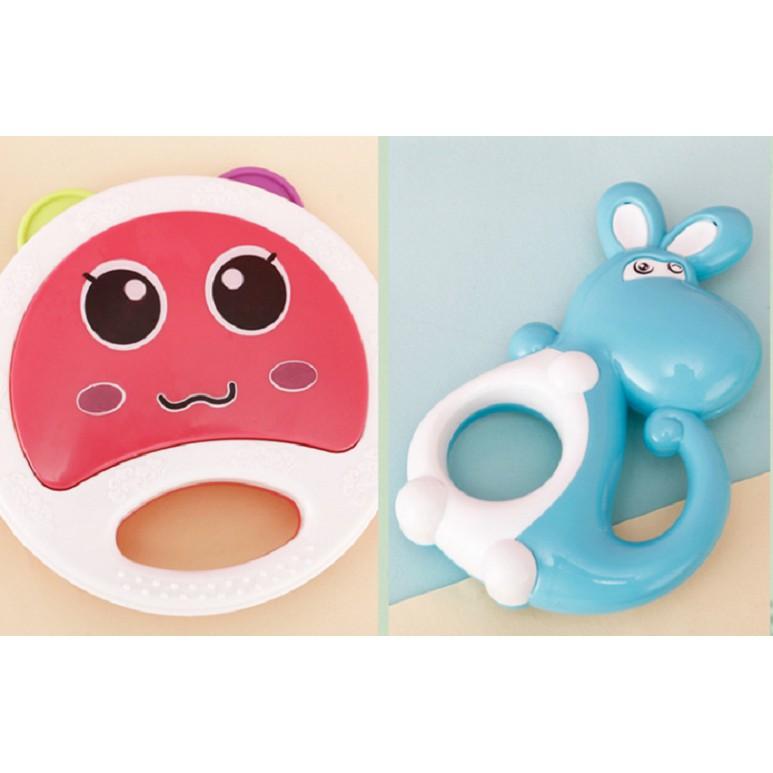 Bộ 6 món lục lạc - Đồ chơi âm thanh cho bé