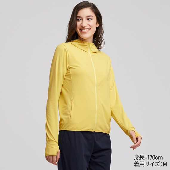 Áo chống nắng nữ chất làm mát AIRism Uniqlo Nhật Bản