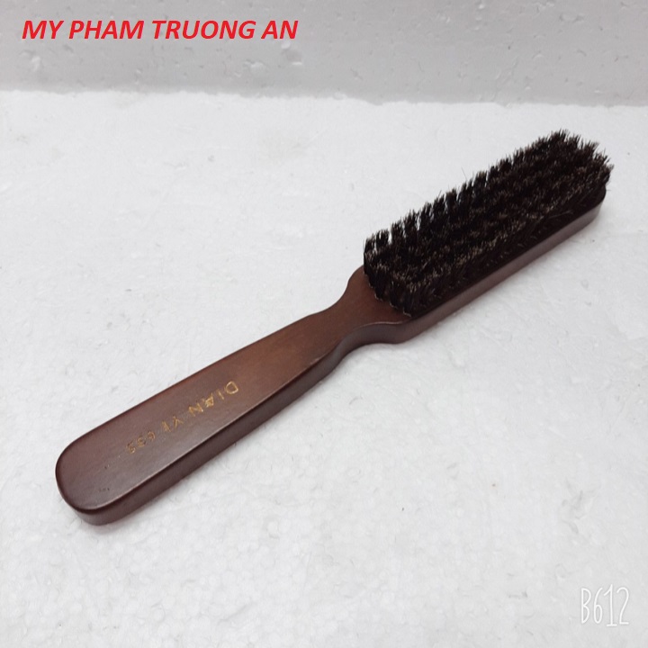 Chổi phủi tóc Fade barber cán gỗ