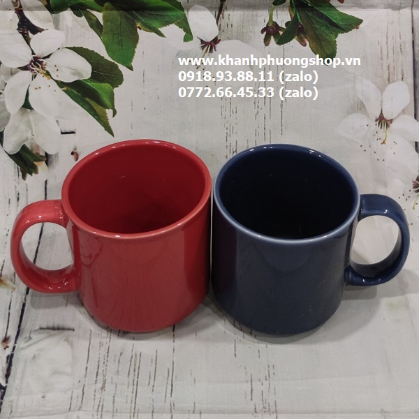 ly sứ nhiều màu - cốc sứ nhiều màu