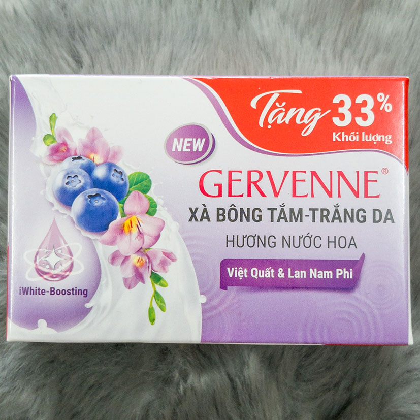 Xà Bông Cục Trắng Da Gervenne 90g