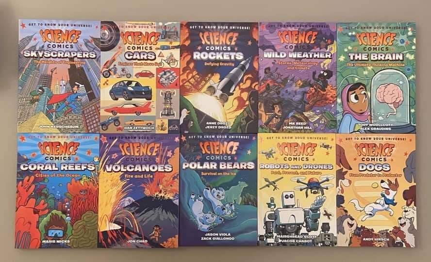 Bản nhập - Science Comics - Bộ full mới nhất 29c