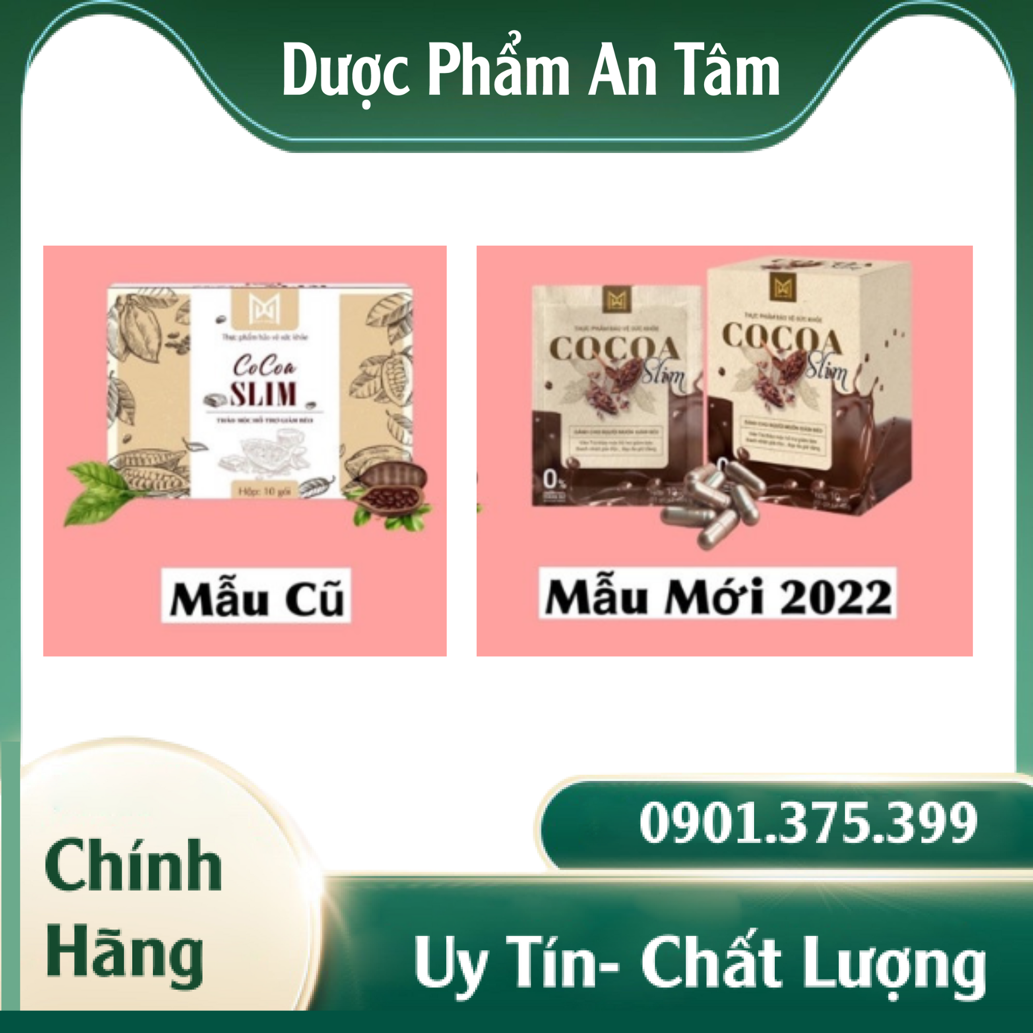 Giảm cân cocoa slim giảm siêu mạnh an toàn