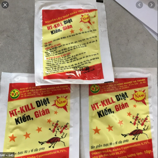 DIỆT KIẾN DÁN DẠNG GÓI BỘT (1 gói)