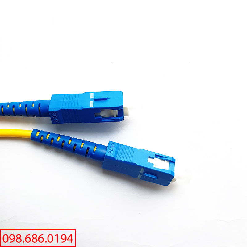 Dây nhảy sợi quang SC-SC chuẩn UPC chiều dài 3m