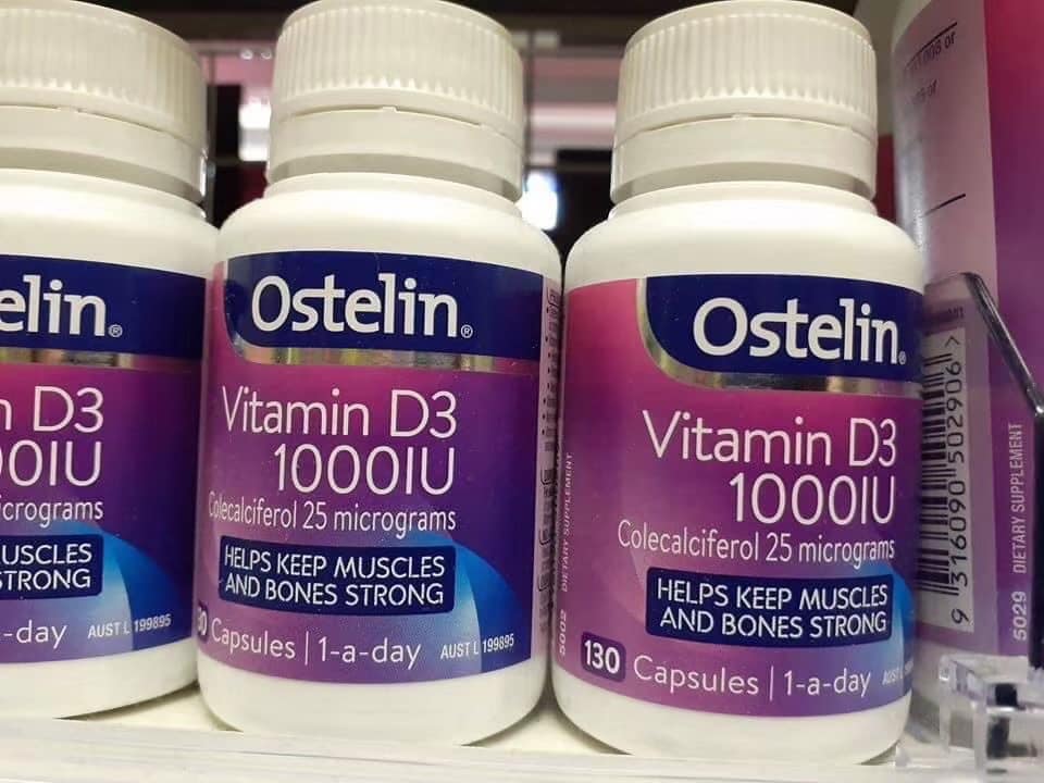 Vitamin D3 Ostelin 1000IU