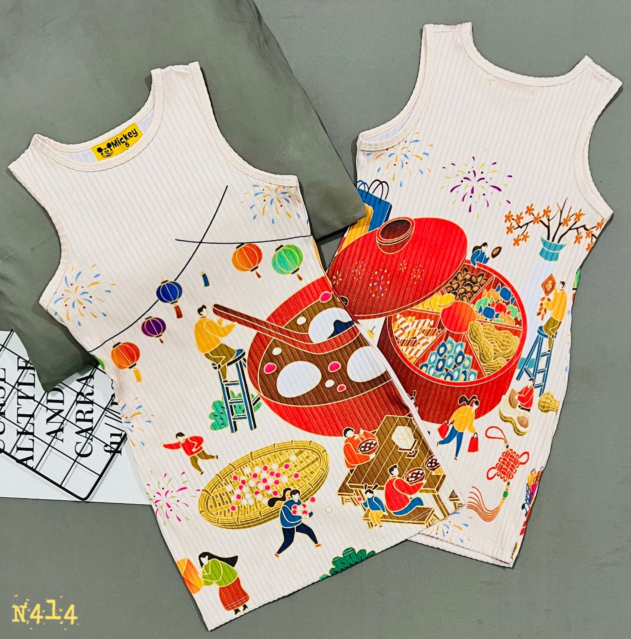 đầm ba lỗ body tăm đại 22-40kg