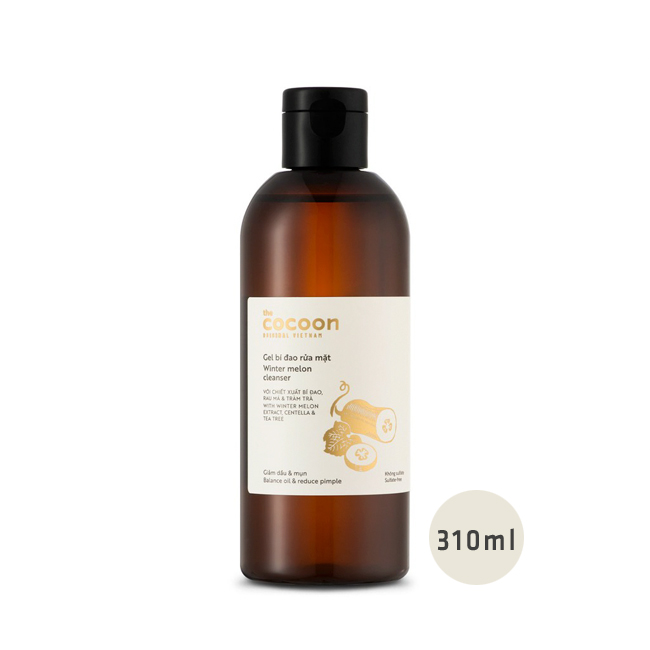 [HCM]Sữa rửa mặt từ tinh chất bí đao Cocoon vietnam 140ml - 310ml