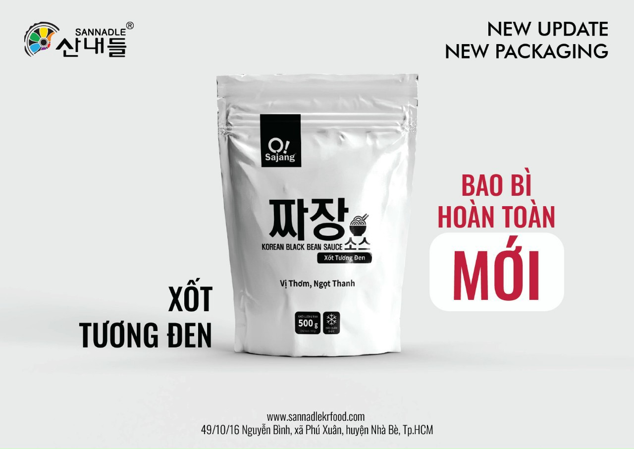 500g Xốt tương đen Osajang - doanvat_hangduong