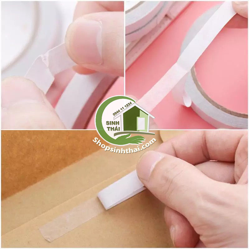[HCM]Cuộn băng keo hai mặt 1F2