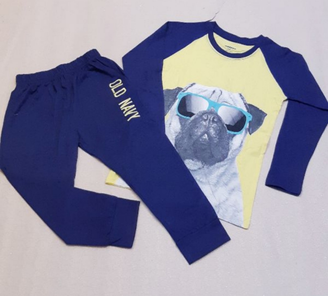 Đồ bộ thun tay dài size đại cho bé trai