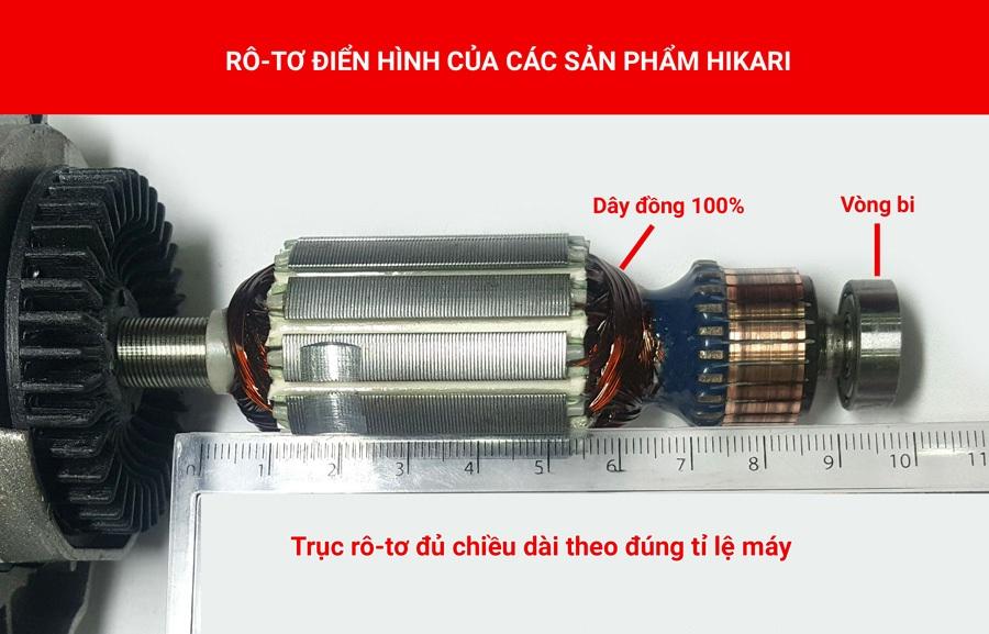 Máy mài góc Hikari K100A