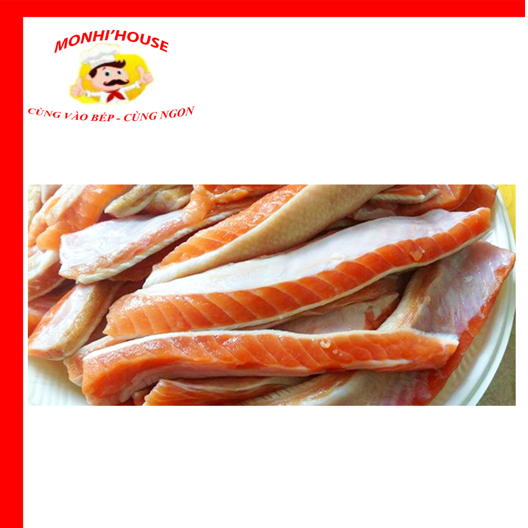 Lườn cá hồi đóng khay 500gram_ Ship hỏa tốc HCM