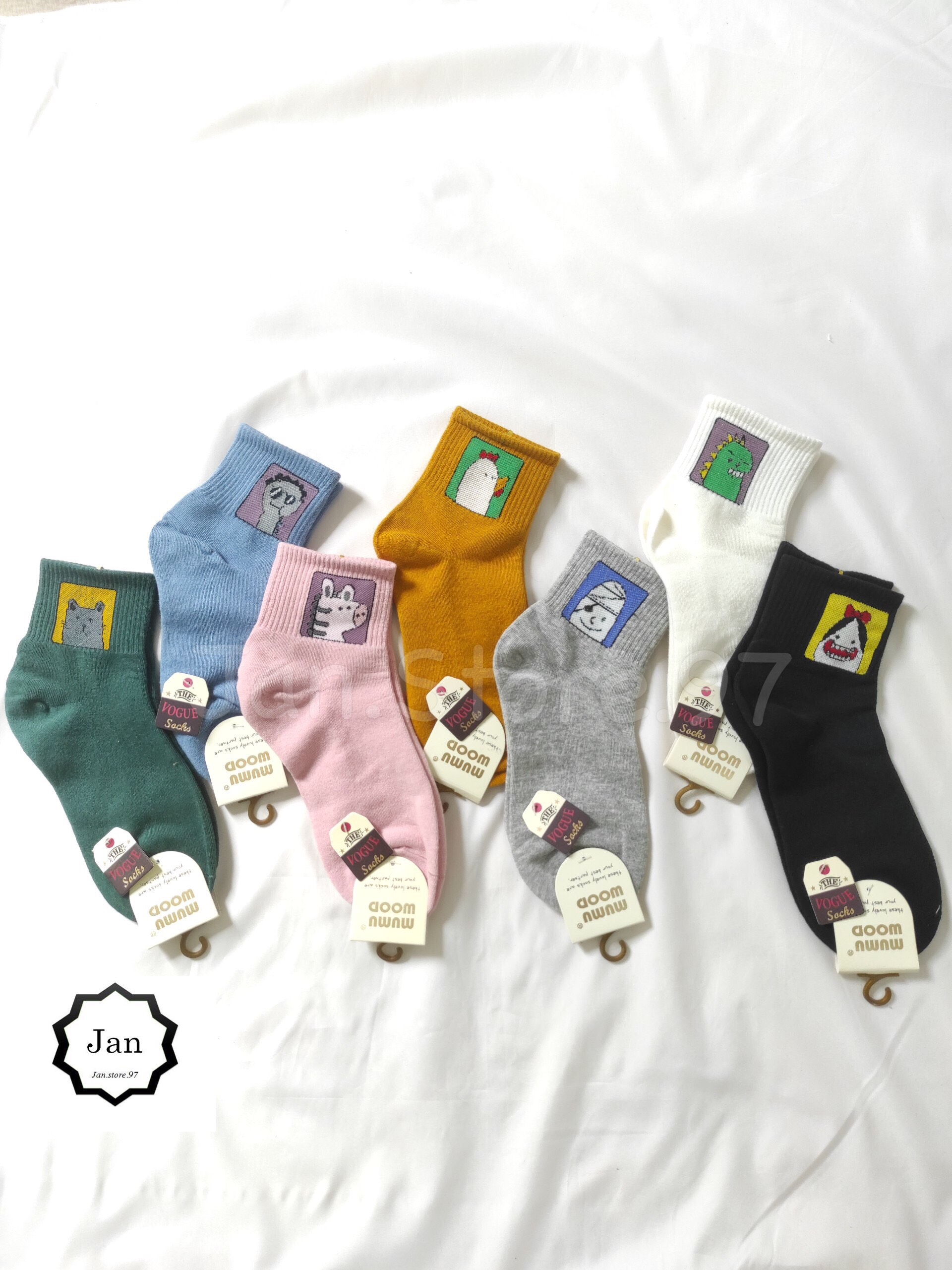 Vớ Tất Cao Cổ unisex hoạt hình