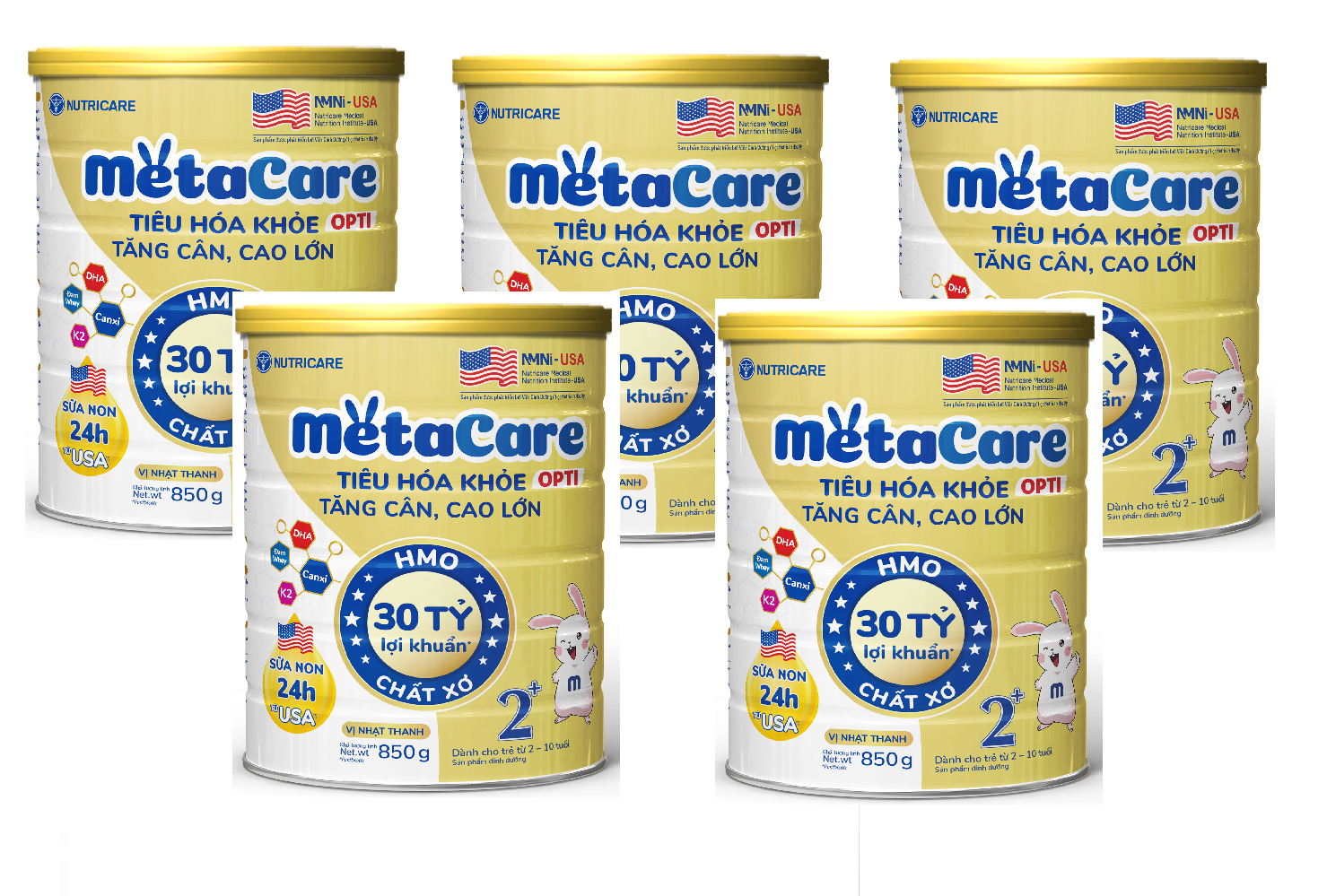 Sữa Công thức MetaCare Opti 2+ lon 850g
