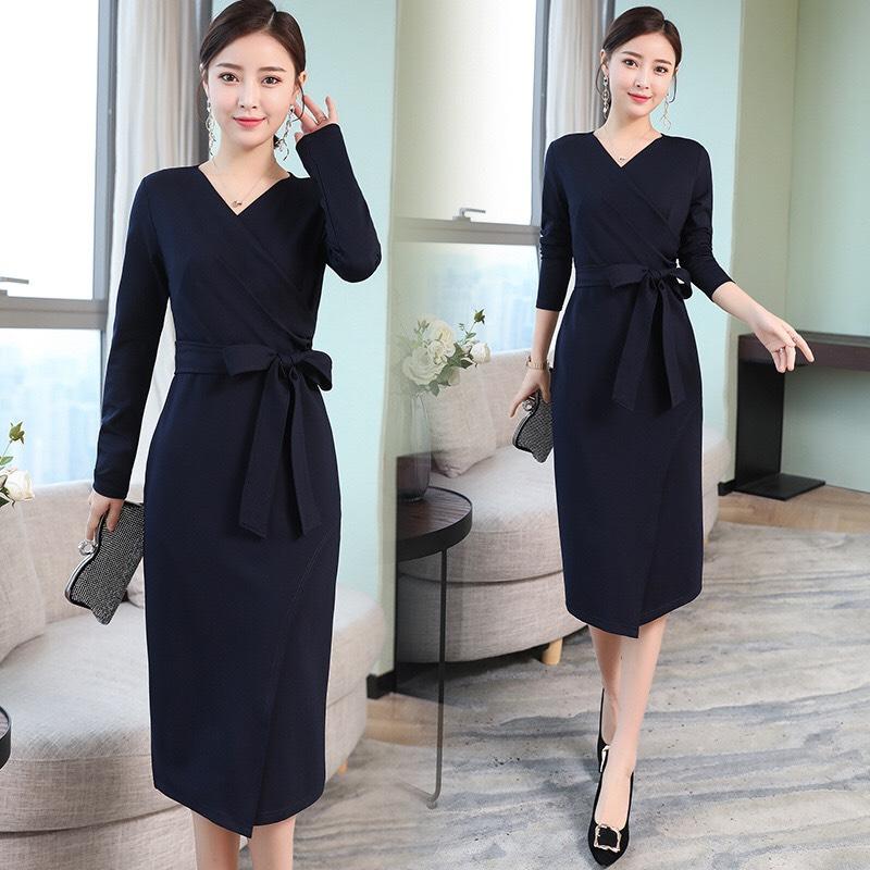 Đầm suông cao cấp cho quý cô công sở