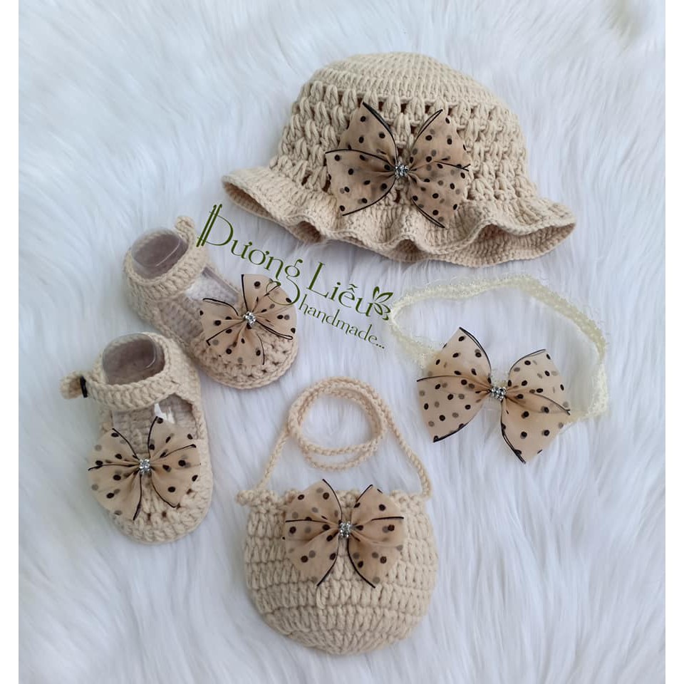 Nơ Trang Trí Đồ Handmade Size Nhỏ