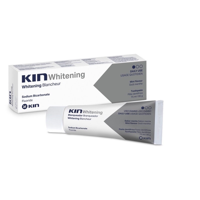 Kem đánh răng KIN whitening làm trắng răng 75ml