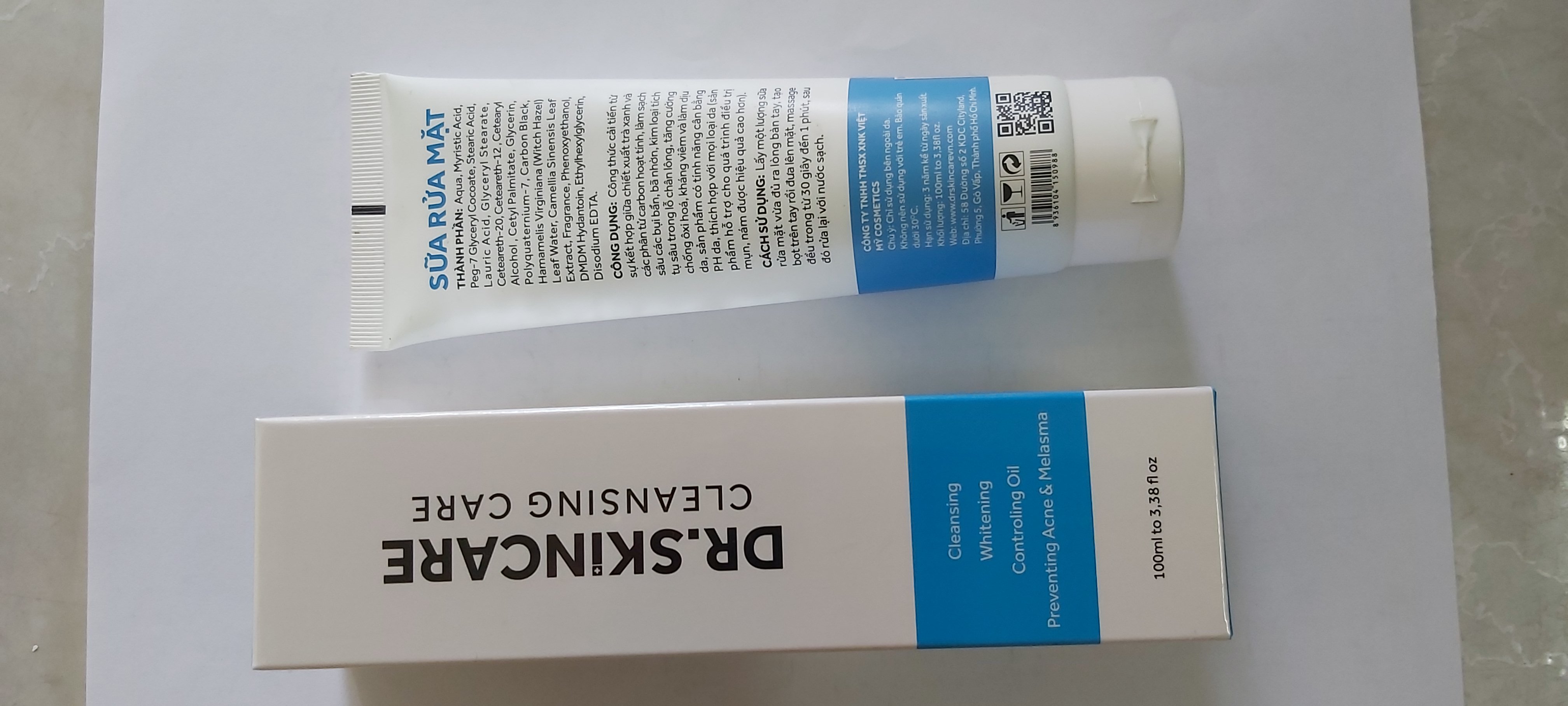 [HCM]Sữa rửa mặt ngăn ngừa mụn Dr.skincare